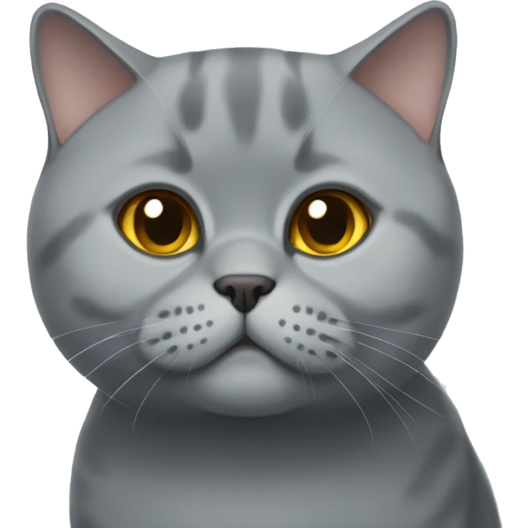 British shorthair  emoji