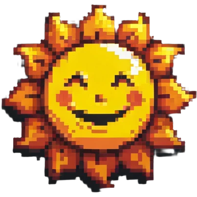 smiling sun emoji