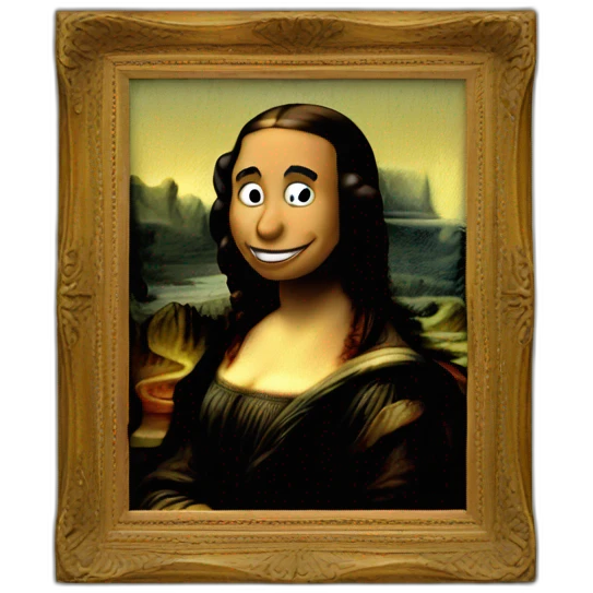 Mona Lisa emoji