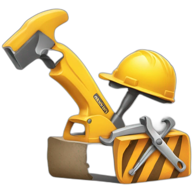 A construction tools emoji