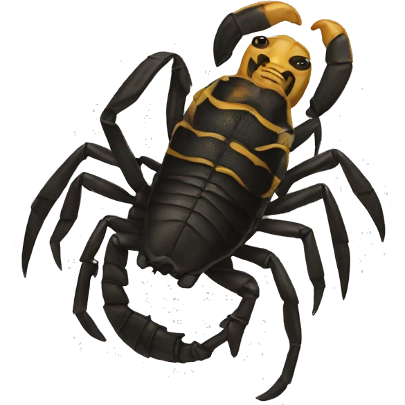 scorpion with sting emoji