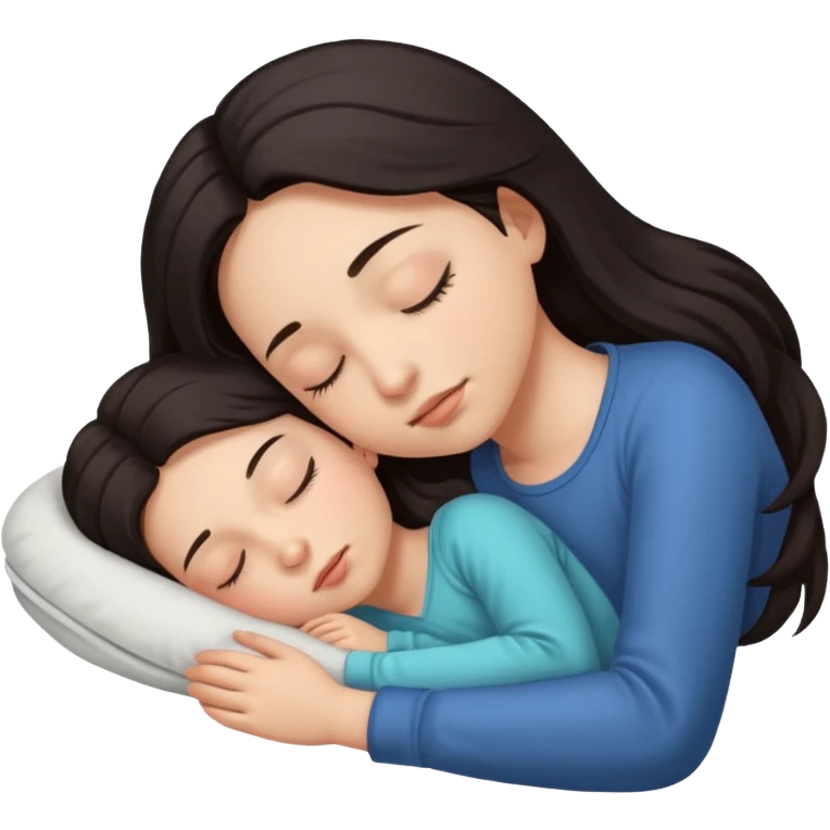 Chica durmiendo  emoji