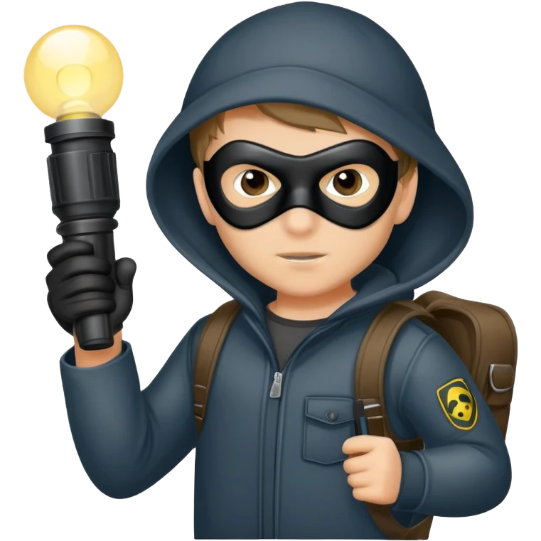 Boy Burglar  emoji
