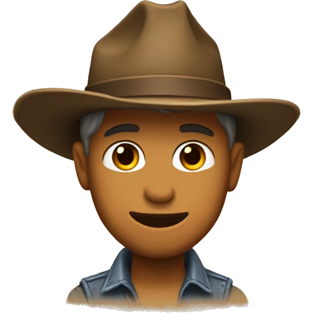 Dino cawboy emoji