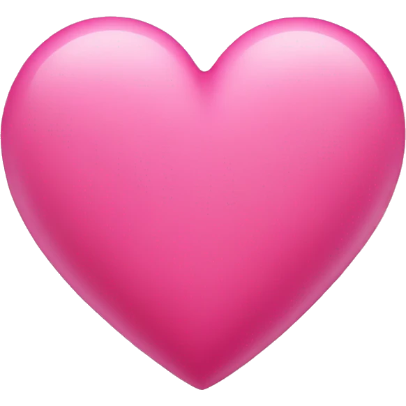 Pink heart emoji