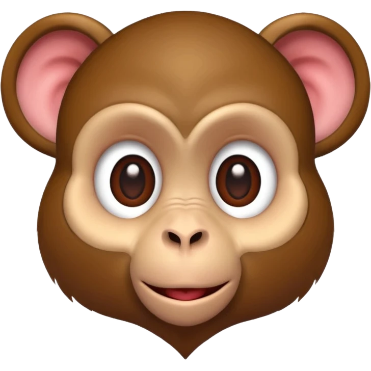 Monkey with a heart emoji