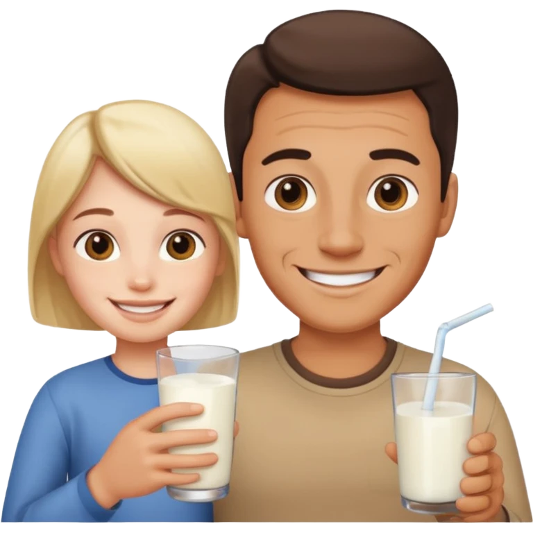 milk and daddy emoji