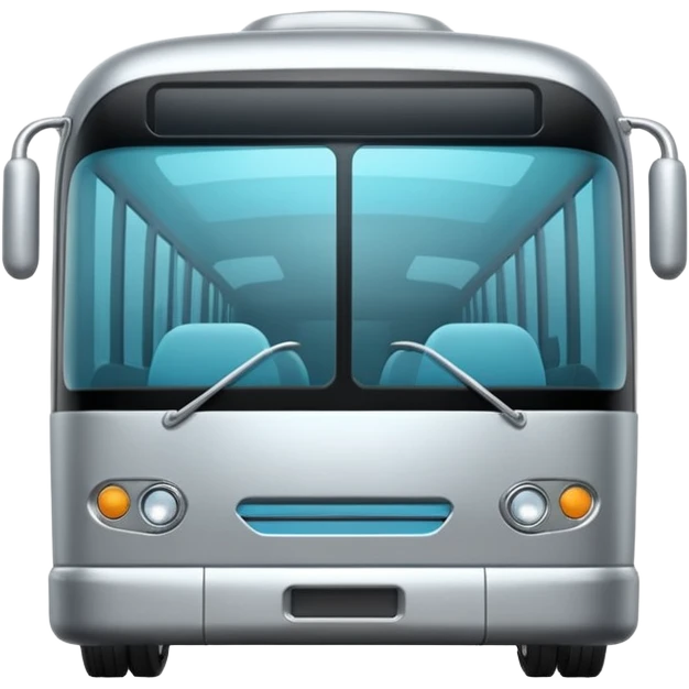 futuristic bus emoji