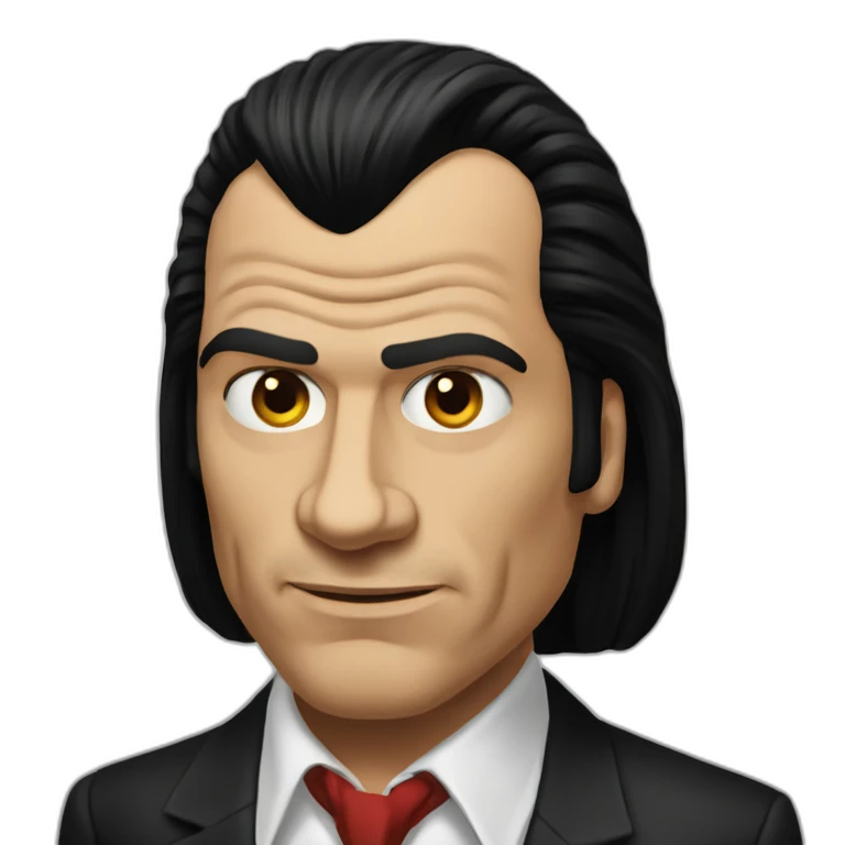 Vincent Vega from Pulp Fiction shrugging emoji
