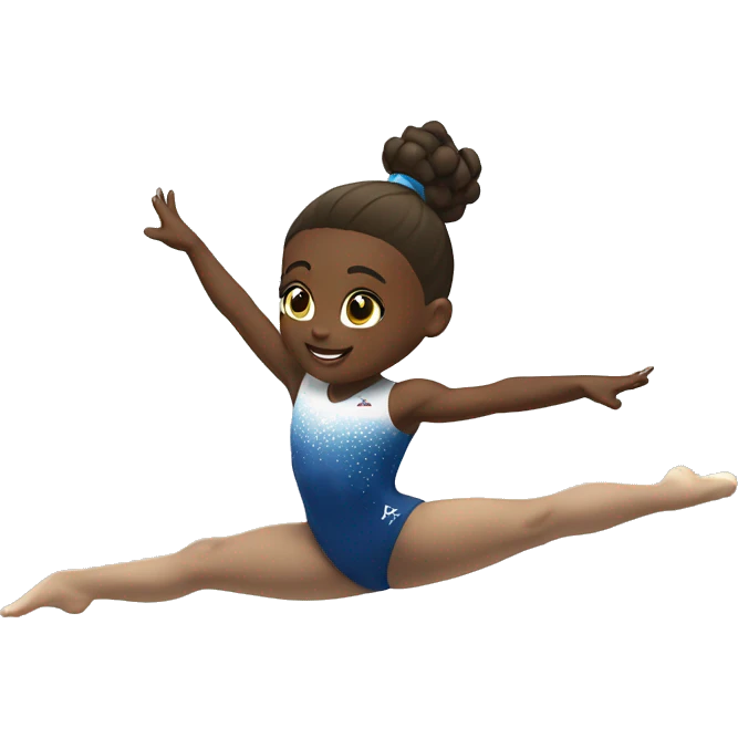 summer olympics girl beam gymnastics emoji
