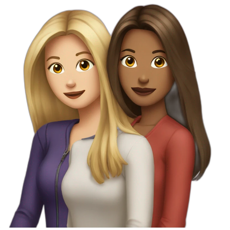 Halliwell sisters on line emoji