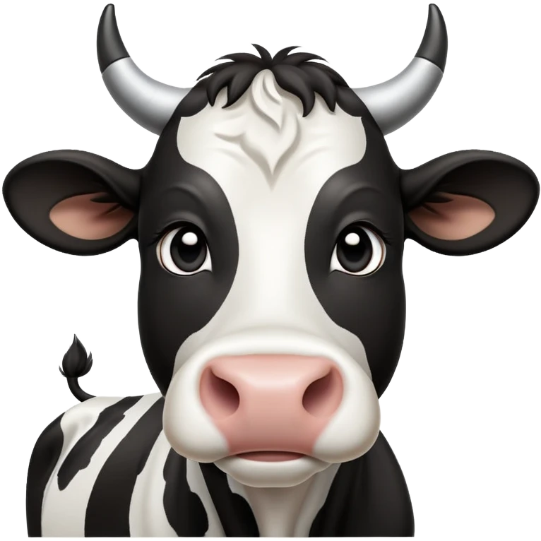 cinematic-noble-black-and-white-cow-portrait-emoji,-poised-and-regal,-with-a-large,-sturdy-build-and-a-beautifully-patterned-hide-of-rich-black-accented-by-crisp-white-patches,-deep-set-soulful-brown-eyes,-simplified-yet-sharp-and-sophi (2) emoji