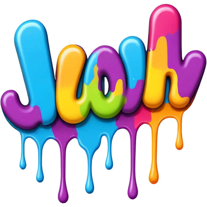 Graffiti the word Woo-hoo emoji
