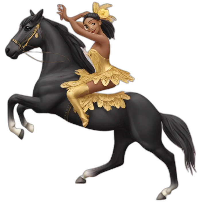 Crazy horse paris dancer  emoji