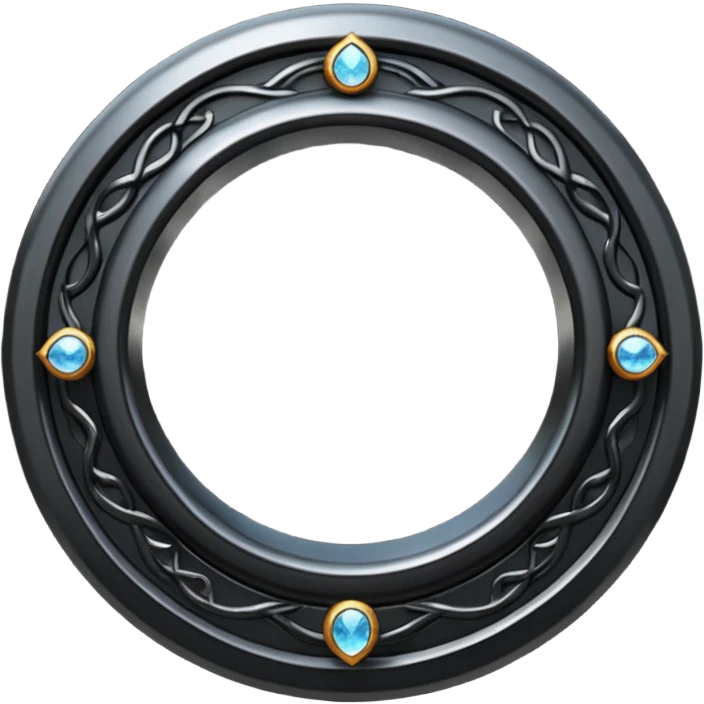 The rings of Sauron  emoji