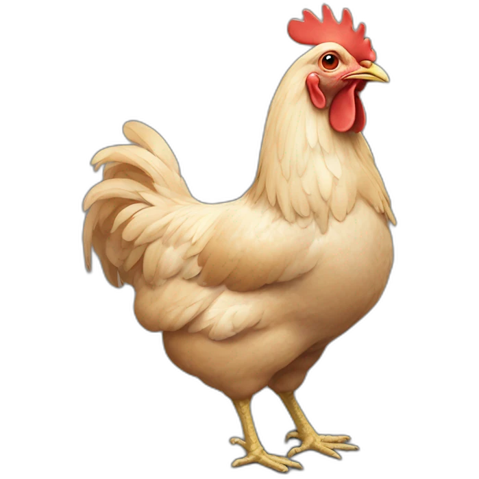 chicken emoji