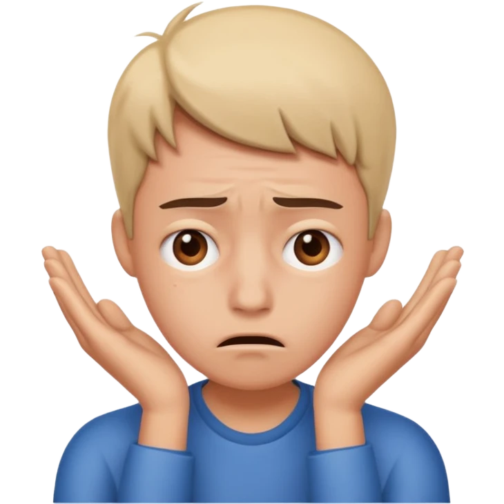 Stressed bruh  emoji