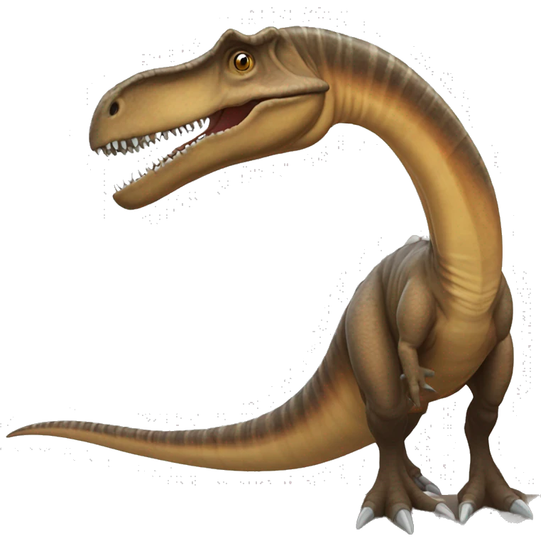 brown spinosaurus emoji