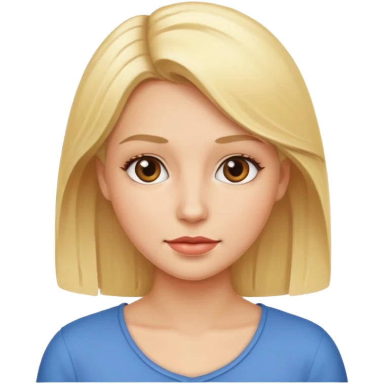 Blonde emoji