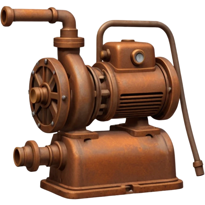 a Ghibli-style water pump  emoji