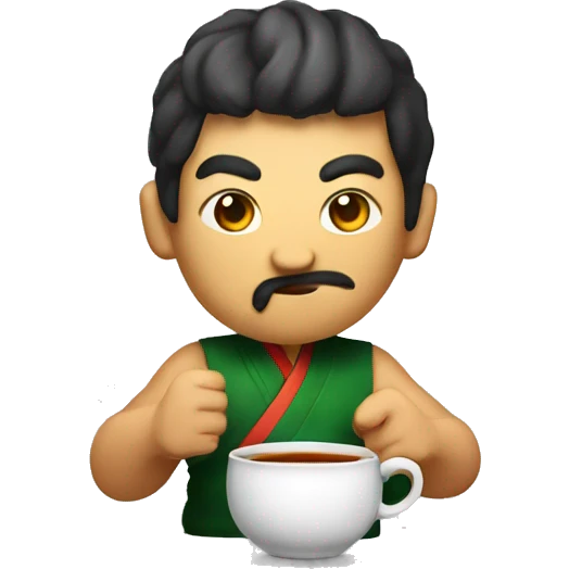 Kung fu tea emoji