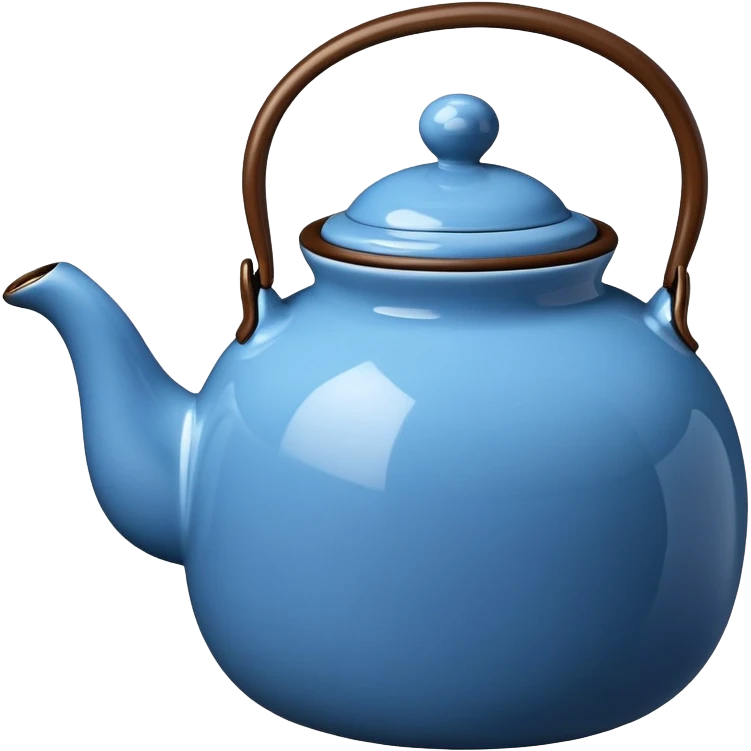 blue teapot emoji
