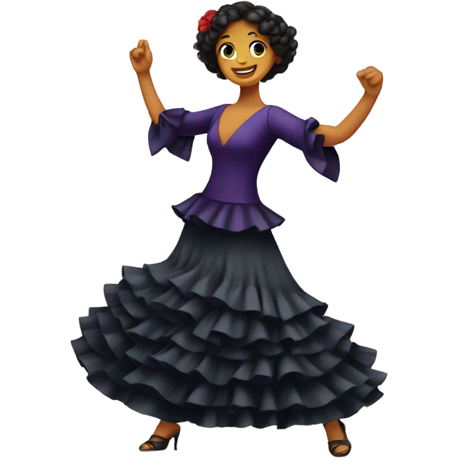 Baile flamenco emoji