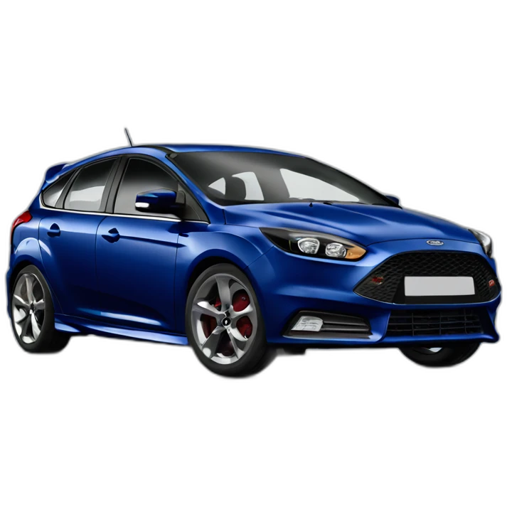 Ford focus st facelift dark blue emoji