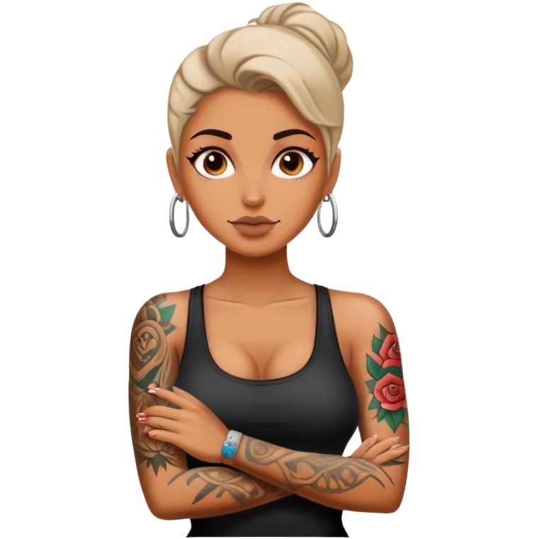 Tattoo artiste women  emoji