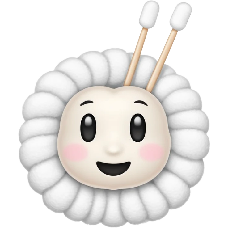 ear cotton sticks  emoji