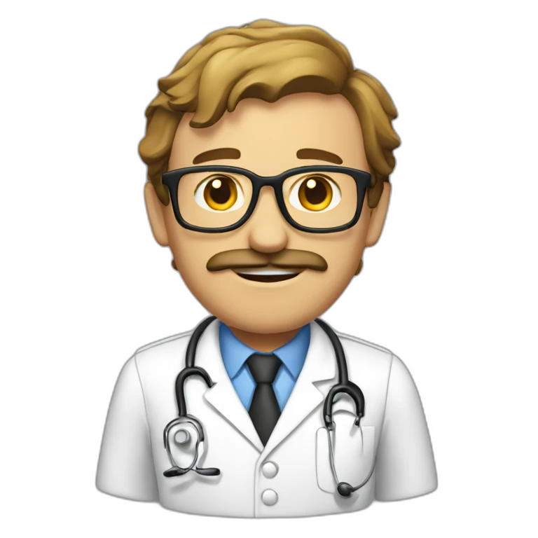 méchant docteur emoji