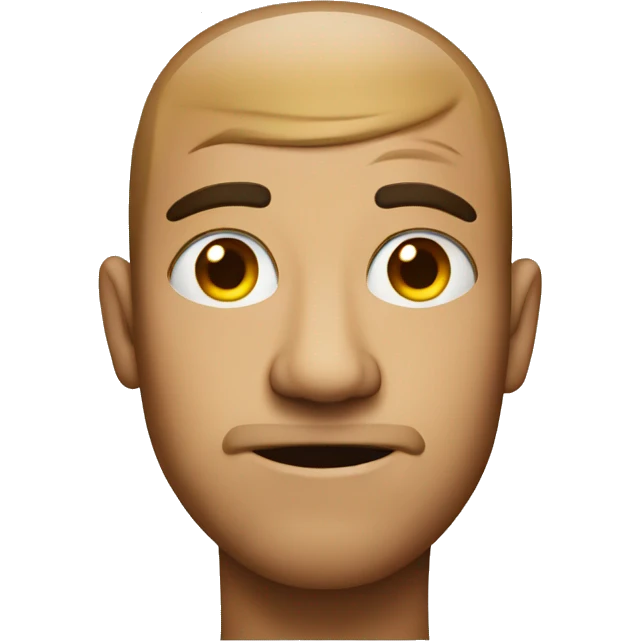Side eye with straight face  emoji