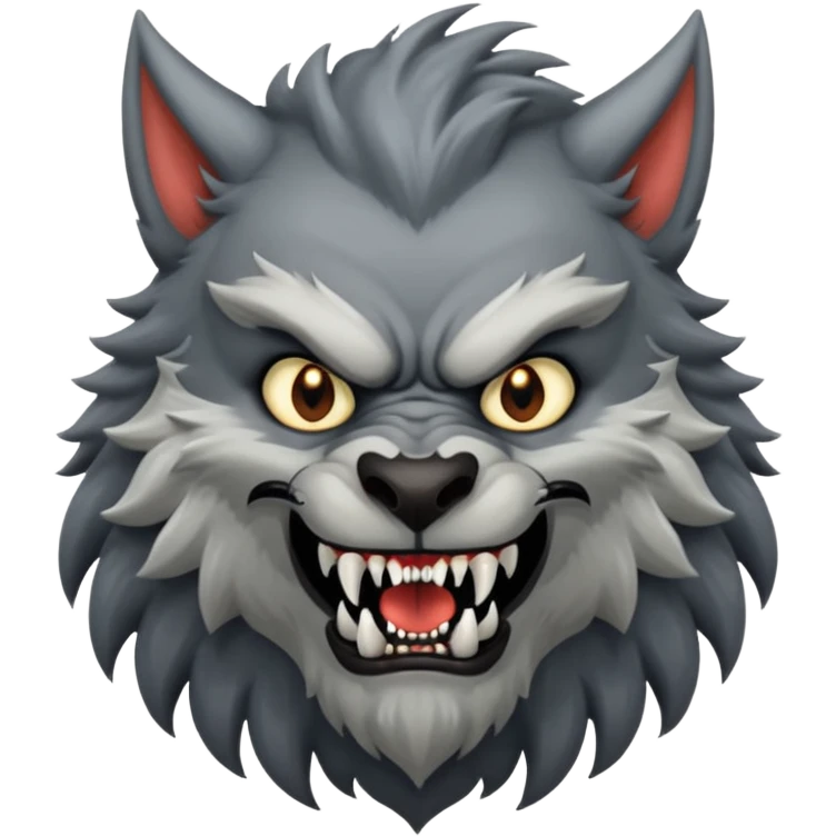 king of werewolf emoji