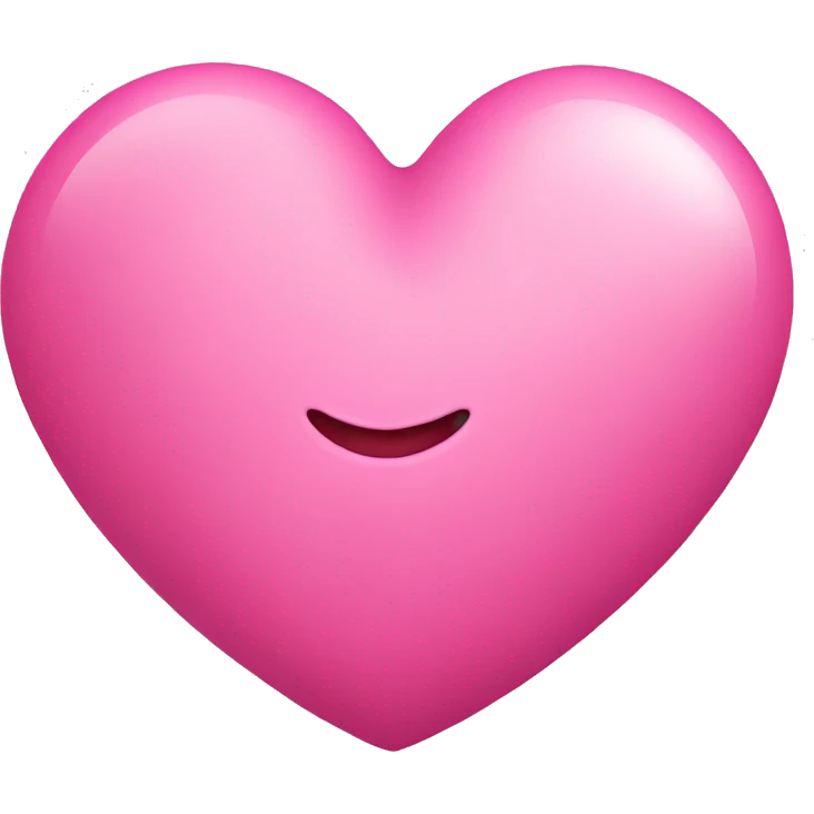 Pink heart emoji