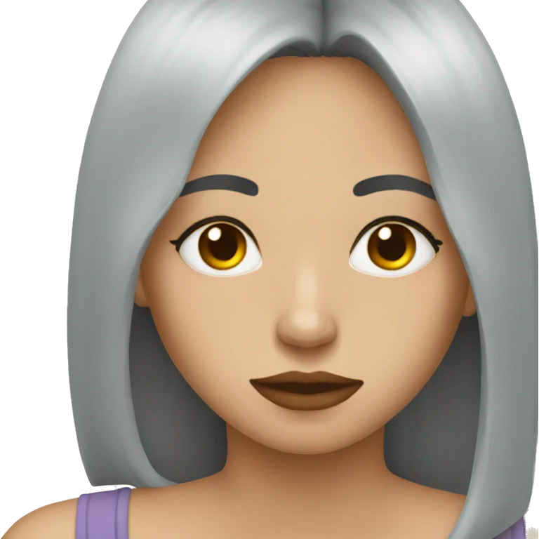 woman in pool of tears emoji