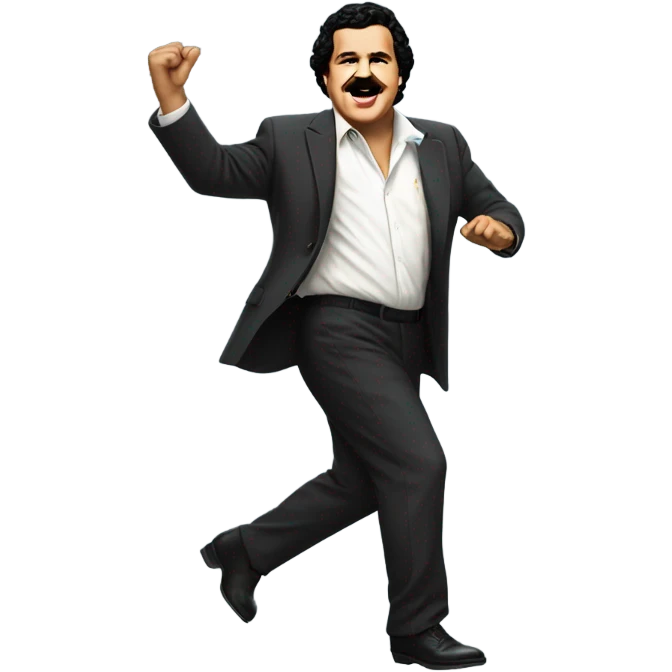 PABLO ESCOBAR DANCING IN A SUIT emoji