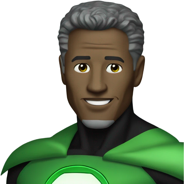 Green lantern John Stewart  emoji
