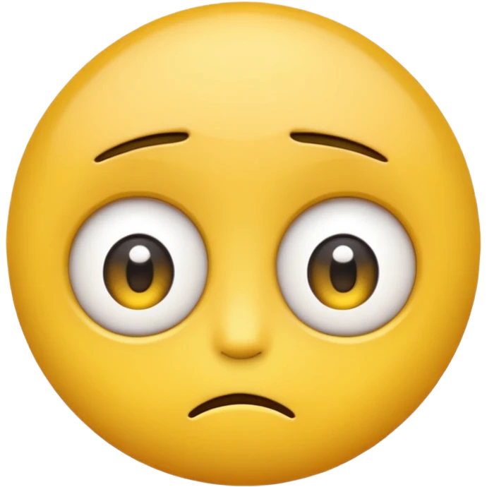 Tired emoji with wide eyes emoji