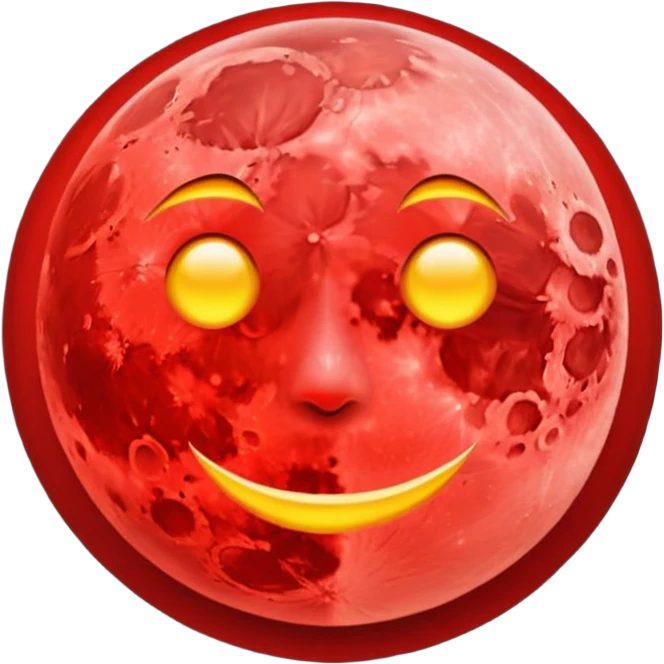 Crimson Moon emoji
