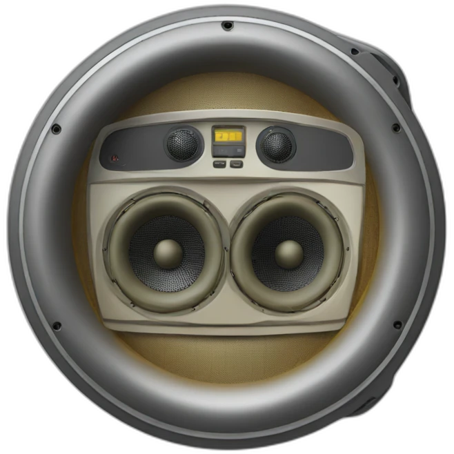 Bass subwoofer emoji