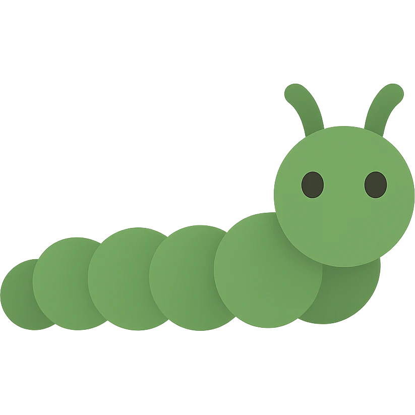 Caterpillar emoji