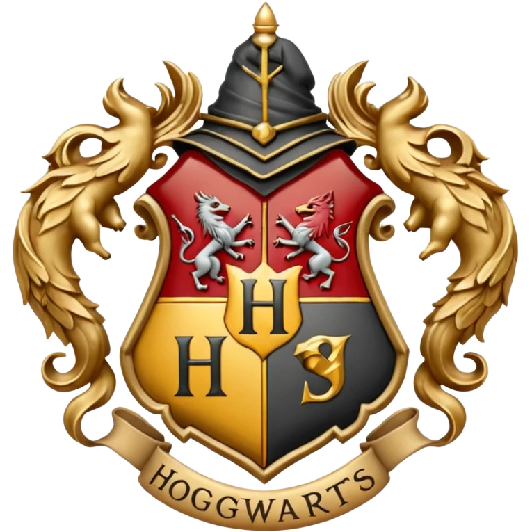 hogwarts badge emoji