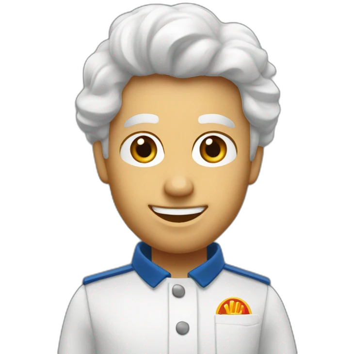Serveur très beau mcdo emoji