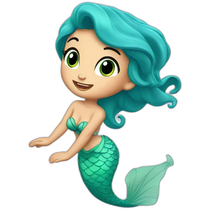 Ariel petite sirène emoji