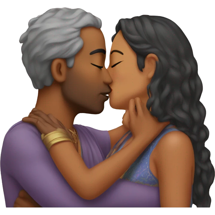 i am kissing gayatri emoji