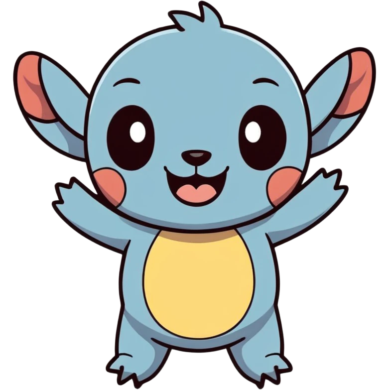 Happy birthday stitch emoji