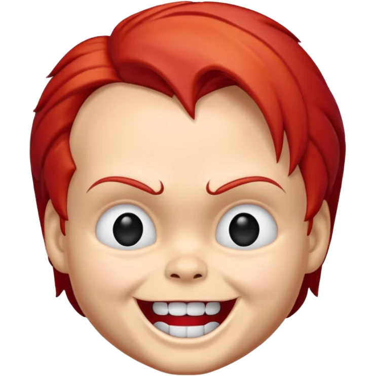 Un emojin de chuky emoji
