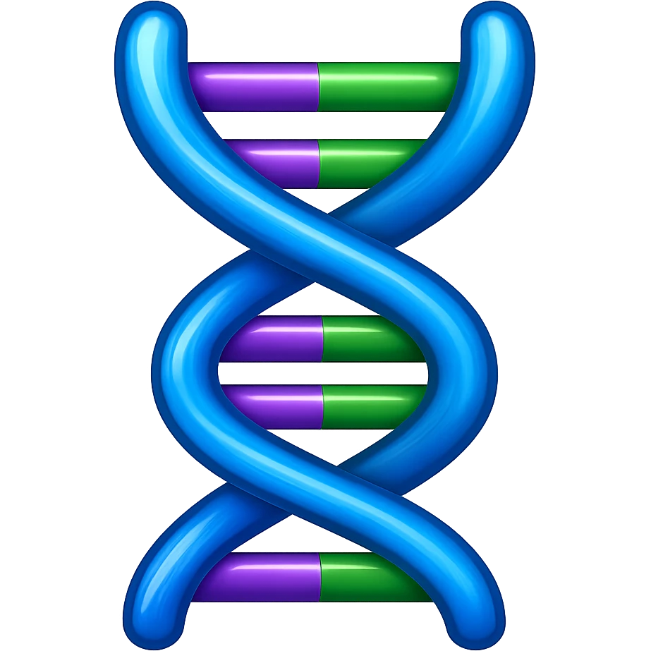 emoji stile iphone di dna umano emoji