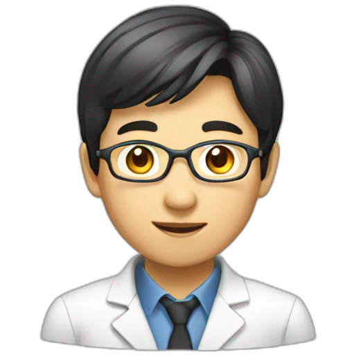 Young Asian Computer Scientist emoji