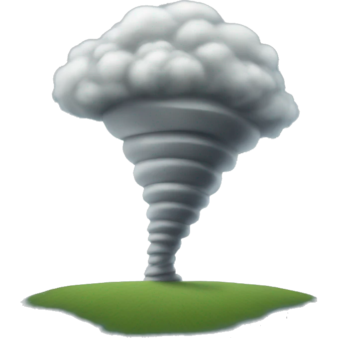 Tornado  emoji